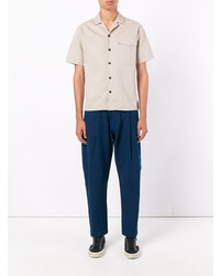 Pantalon chino bleu marine Three Animals