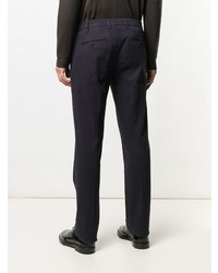 Pantalon chino bleu marine Canali