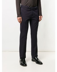 Pantalon chino bleu marine Canali