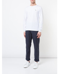 Pantalon chino bleu marine Saturdays Nyc