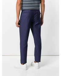 Pantalon chino bleu marine Incotex