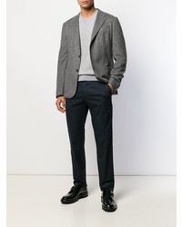 Pantalon chino bleu marine Zegna