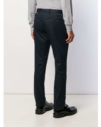 Pantalon chino bleu marine Zegna