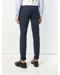 Pantalon chino bleu marine Briglia 1949