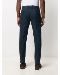 Pantalon chino bleu marine Incotex