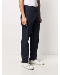 Pantalon chino bleu marine Aspesi