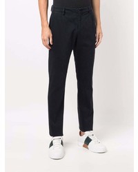 Pantalon chino bleu marine Dondup