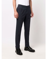 Pantalon chino bleu marine Incotex