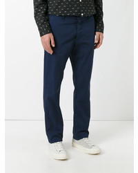 Pantalon chino bleu marine Kenzo