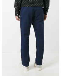 Pantalon chino bleu marine Kenzo