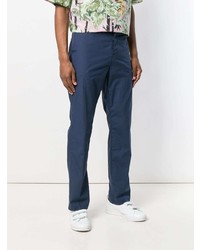 Pantalon chino bleu marine Kenzo