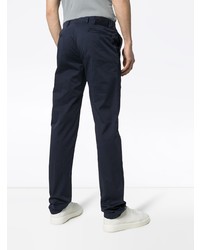 Pantalon chino bleu marine Kiton