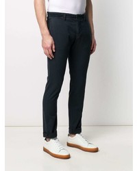 Pantalon chino bleu marine Incotex