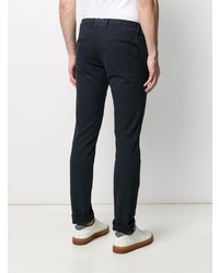 Pantalon chino bleu marine Incotex