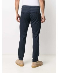 Pantalon chino bleu marine Dondup