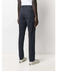 Pantalon chino bleu marine Aspesi