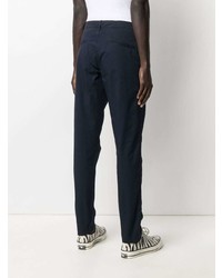 Pantalon chino bleu marine Aspesi