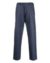 Pantalon chino bleu marine Stephan Schneider