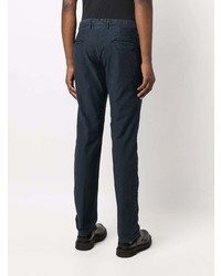 Pantalon chino bleu marine Incotex