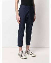 Pantalon chino bleu marine Daniele Alessandrini