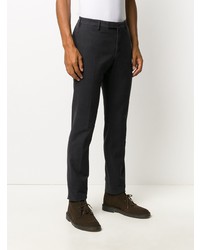 Pantalon chino bleu marine Incotex