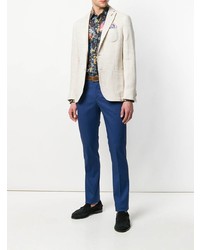 Pantalon chino bleu marine Etro