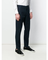 Pantalon chino bleu marine Emporio Armani