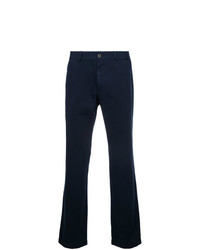 Pantalon chino bleu marine Sunspel