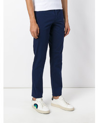 Pantalon chino bleu marine Fay