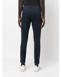 Pantalon chino bleu marine Dondup