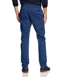 Pantalon chino bleu marine Tom Tailor