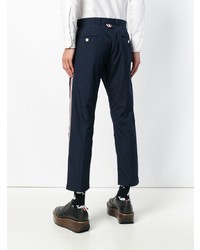 Pantalon chino bleu marine Thom Browne