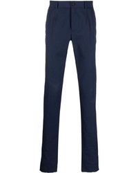 Pantalon chino bleu marine Versace
