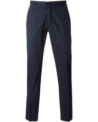 Pantalon chino bleu marine Woolrich