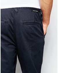 Pantalon chino bleu marine Cheap Monday