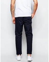 Pantalon chino bleu marine Cheap Monday