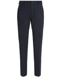 Pantalon chino bleu marine Zegna