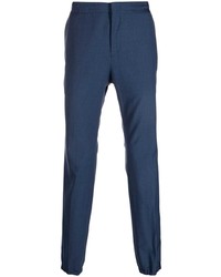 Pantalon chino bleu marine Zegna