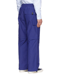 Pantalon chino bleu MAISON KITSUNÉ