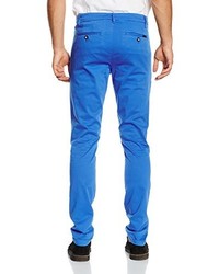 Pantalon chino bleu Calvin Klein Jeans