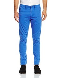 Pantalon chino bleu Calvin Klein Jeans