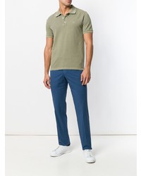 Pantalon chino bleu Biagio Santaniello