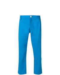 Pantalon chino bleu Comme Des Garçons Shirt Boys