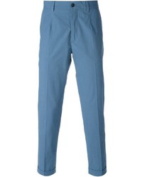 Pantalon chino bleu Dolce & Gabbana