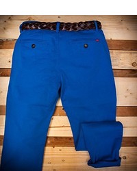 Pantalon chino bleu ELFLAMENCO