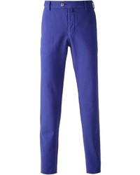 Pantalon chino bleu Giorgio Armani