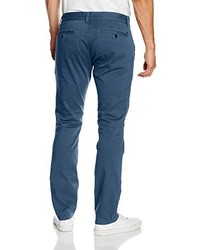 Pantalon chino bleu Hilfiger Denim