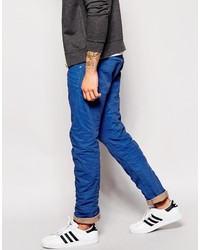 Pantalon chino bleu Jack and Jones