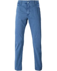 Pantalon chino bleu Jacob Cohen
