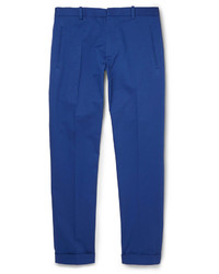 Pantalon chino bleu Jil Sander